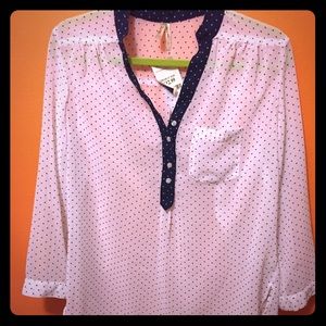 Brand New Polka Dot Blouse
